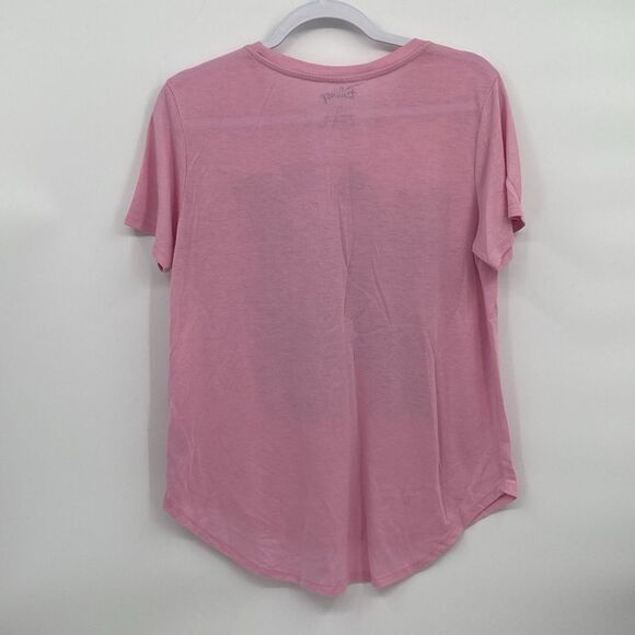 Disney Stitch Juniors Pink t-shirt Nope Not Today XL 15-17 - Picture 4 of 6